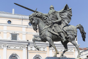 statue of El Cid, Burgos, Spain