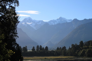 Mont Cook et campagne - Nouvelle-Zélande