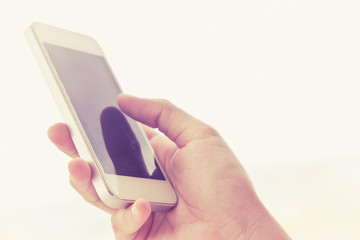 Woman Using a Smart Phone