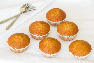 banana cup cake