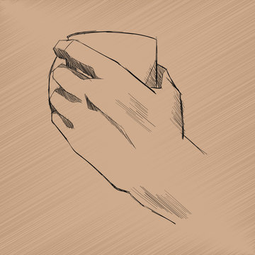 Vector Sketch Hands
