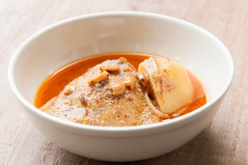 Massaman chicken curry