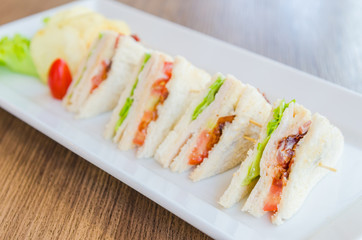 Club sandwiches