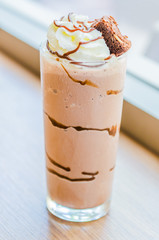 Chocolate smoothies