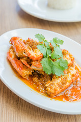 Fried shrimp garlic