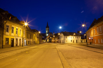 Fototapeta na wymiar Sibiu by night