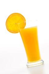 Orange juice glass