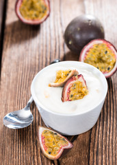 Homemade Maracuja Yogurt