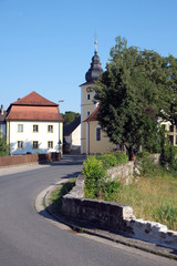 Fototapeta na wymiar St. Maria in Pommersfelden