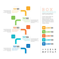 Box White Space Infographic