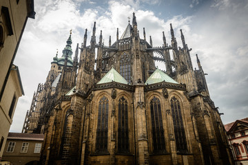 Fototapeta na wymiar Saint Vitius Cathedral,Prague Czech Republic