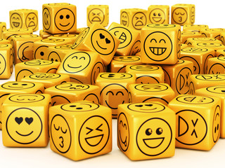 Smileys on boxes
