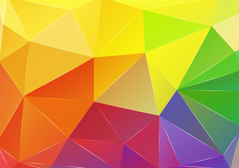 Triangle background. Pattern of geometric shapes