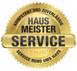 Hausmeister Service - kompetent und zuverlässig - gold