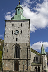 Fototapeta premium Domkirche von Bergen
