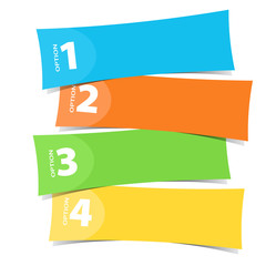 Obraz premium Color Banners