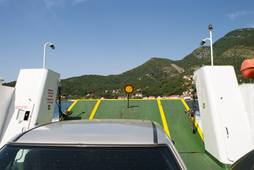 Car on Ferry