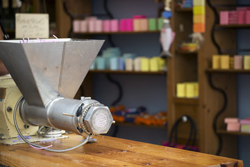 Equipment for soap production  in shop