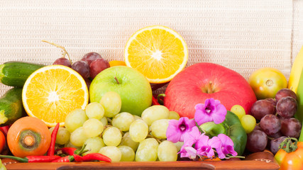 Fruits and vegetables