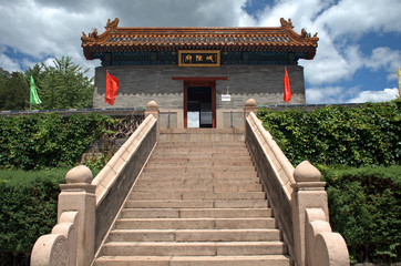 Buddhist temple at the Great Wall, Juyongguan, China