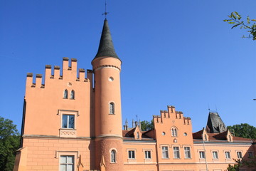 Barockschloss Gusow im Oderbruch