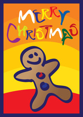 Gingerbread Christmas card