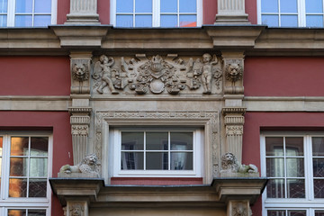 Obraz premium The facade building