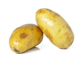 potato isolated on white background