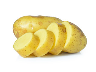 potato isolated on white background