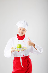 female cook. concept dietary