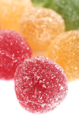 Testy jelly candies close up