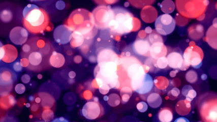 Defocused Magenta Lights Background