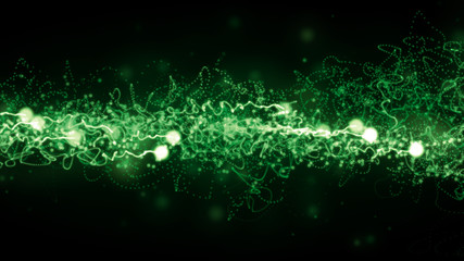 Green Magic Background