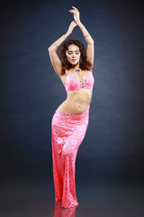 beautiful belly dancer