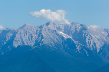 Fototapeta na wymiar Olympus Mountain in Greece