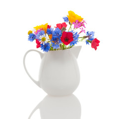 Wildflowers in jug