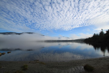 Obraz premium lac miroir