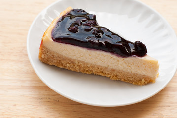 blueberry cheesecake, pie