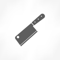 chopping knife icon