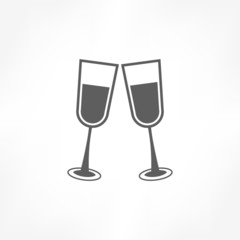 champagne glass icon