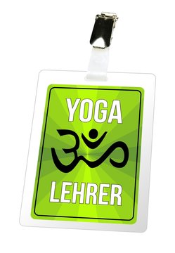 Yoga Lehrer - Ausweis