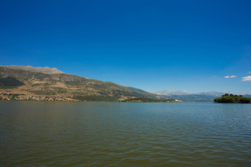 Obraz premium The Ioannina (Greece) lake