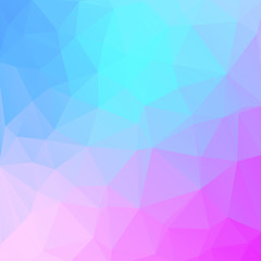 blue-pink background with triagles