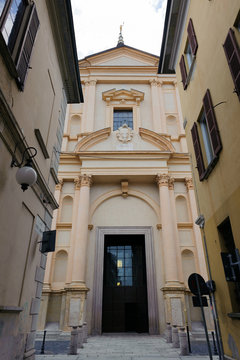Facciata della Basilica di San Gaudenzio - Novara