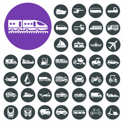 Transport Icons set.