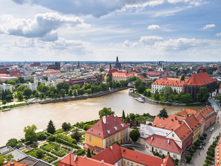 Obraz premium View of Wroclaw