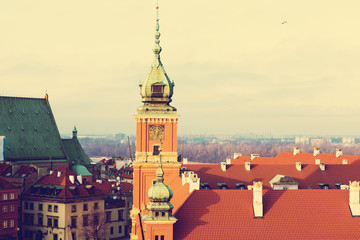 Obraz premium Old town in Warsaw
