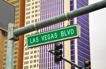 Las Vegas boulevard sign