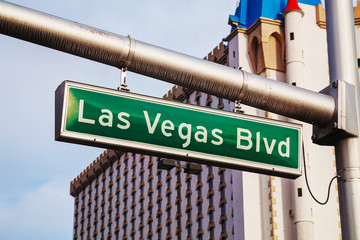 Las Vegas boulevard sign