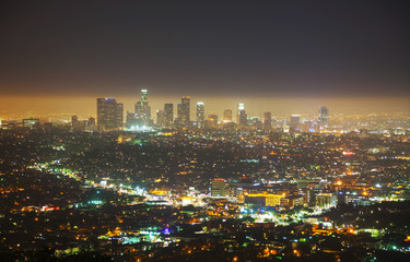 Fototapeta na wymiar Los Angeles cityscape